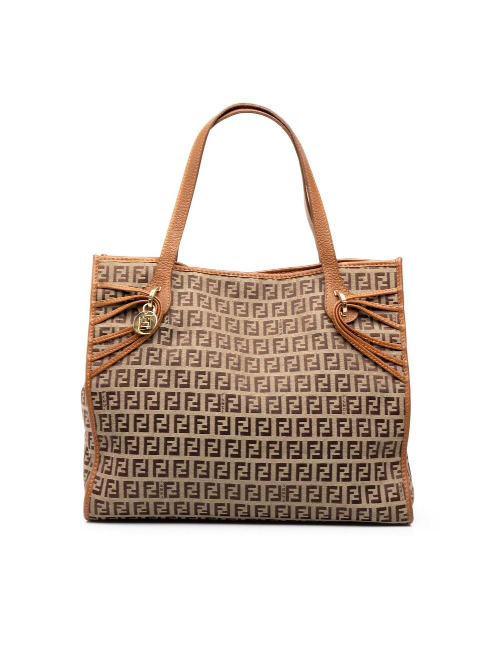 Fendi Zucchino Canvas Tote Pre-Loved #373864F48B